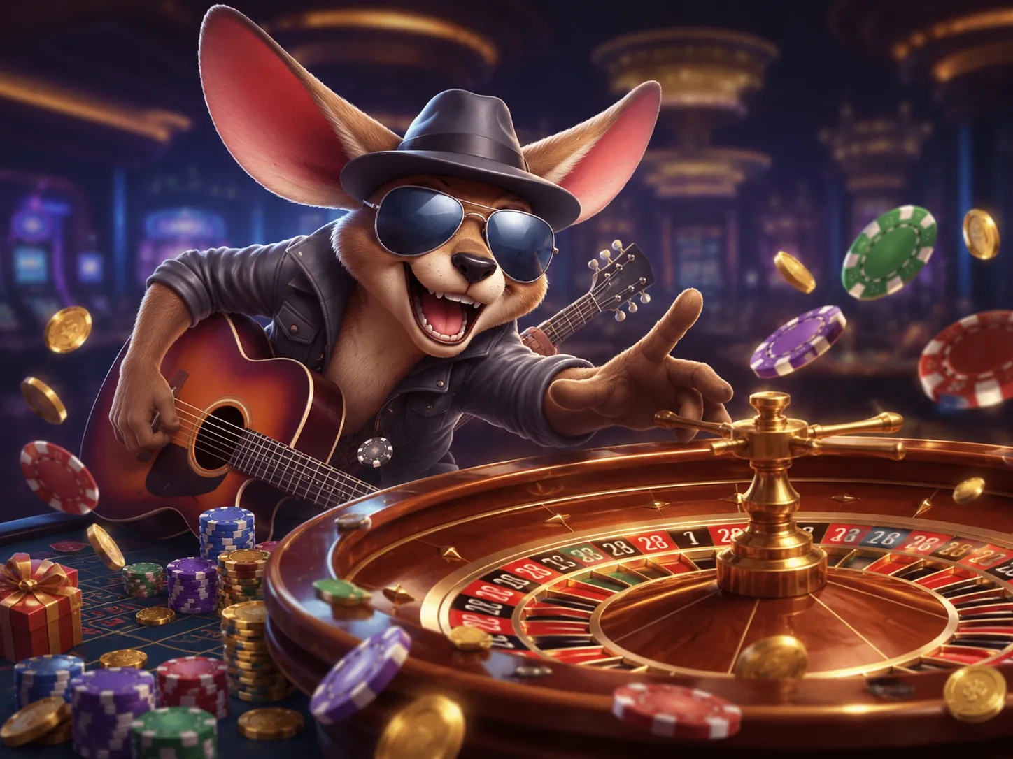 Roulette Chips Rockstar Mouse Casino